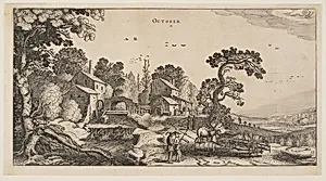 October, from The Twelve Months of the Year by Jan van de Velde, II