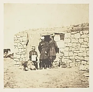 Officers on the Staff of Lieutenant General Sir Richard England by Roger Fenton