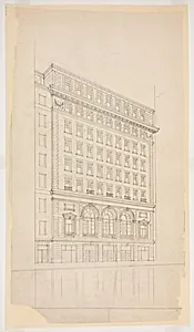 Orchestra Hall, Chicago, Illinois, Perspective Study