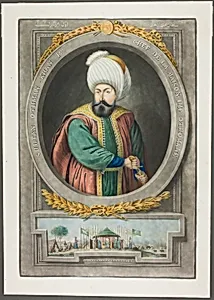 Othman Kahn I, from Portraits of the Emperors of Turkey
