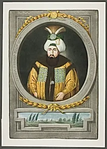 Othman Kahn III, from Portraits of the Emperors of Turkey