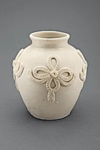 Ovoid Jar with Looped Bows by Unknown