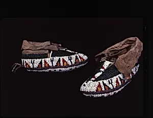 Pair of Child's Moccasins