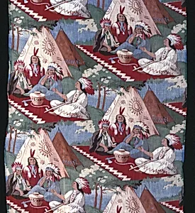 Panel (Furnishing Fabric) by Unknown