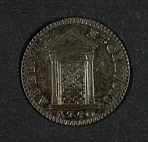 Papal Medal of Benedict XIV by Italian