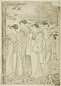 Parody of the Seven Sages of the Bamboo Grove