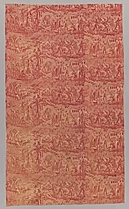 “Paul and Virginie” Furnishing Fabric by Bernardin de Saint-Pierre