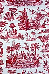 “Paul and Virginie” Furnishing Fabric