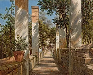 Pergola with Oranges