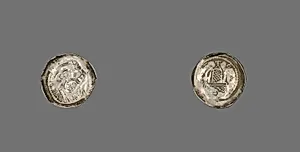 Pfennig (Coin) of Arnold II von Isenburg, Archbishop of Trier by German