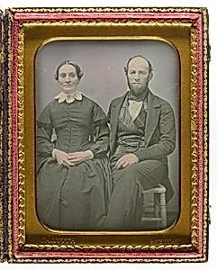 Phoebe Matthews and Captain Oliver Matthews by Nathanial C. Jaquith