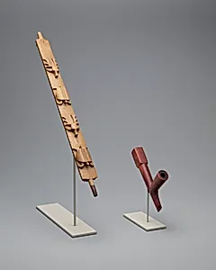 Pipe Bowl and Effigy Stem