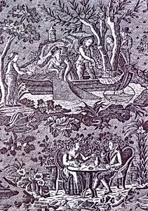 Plaisir de l'été (Pleasure of Summer) (Furnishing Fabric)