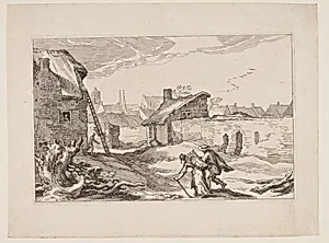 Plate 11, from Landscapes with Farmhouses
