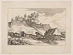 Plate 14, from Landscapes with Farmhouses