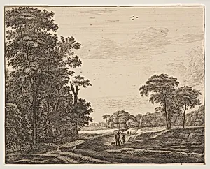 Plate 2, from Six Views in the Wood of The Hague