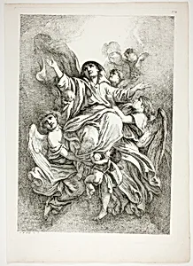 Plate 29 of 38 from Oeuvres de J. B. Huet by Jean Baptiste Huet