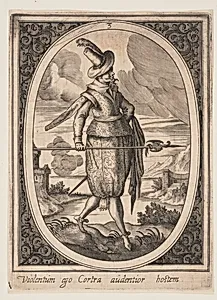 Plate 3 from Military Figures