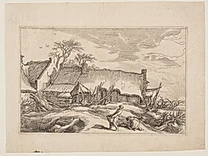 Plate 4, from Landscapes with Farmhouses