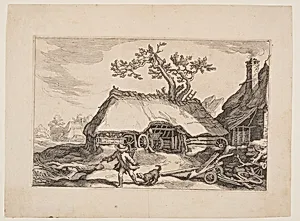 Plate 6, from Landscapes with Farmhouses