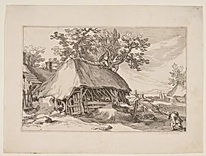 Plate 7, from Landscapes with Farmhouses