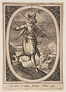 Plate 8 from Military Figures