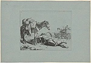 Plate 8, from The Set of 12 Pastorals Scenes