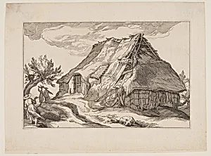 Plate 9, from Landscapes with Farmhouses