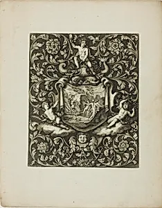 Plate Eleven, from A New Book of Ornaments