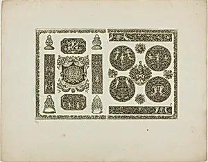 Plate Five, from Book of Ornament