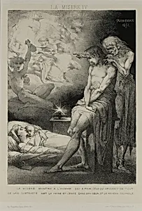 Plate Four from Misery