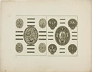 Plate Seven, from Book of Ornament