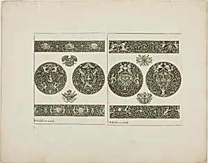 Plate Six, from Book of Ornament