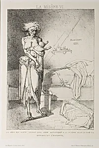 Plate Six from Misery