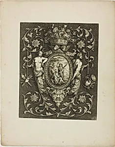 Plate Ten, from A New Book of Ornaments