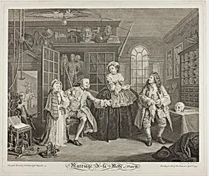 Plate Three, from Marriage à la Mode