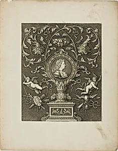 Plate Two, from A New Book of Ornaments