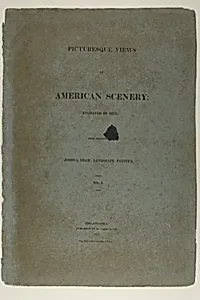 Portfolio Cover for Picturesque Views of American Scenery, No. I