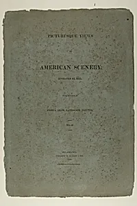 Portfolio Cover for Picturesque Views of American Scenery, No. II