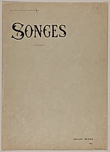 Portfolio Cover for Songes (Dreams) by Odilon Redon
