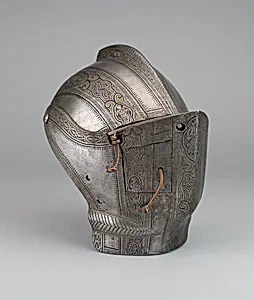 Portions of a Jousting Helmet by Unknown
