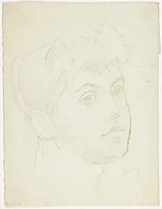 Portrait Head of a Young Woman