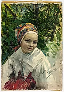 Portrait of a Girl by Anders Zorn