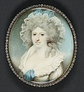 Portrait of a Lady, said to be Mrs. Fitzherbert (1756-1837) by George Place