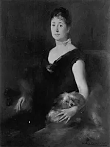 Portrait of a Lady with a Dog