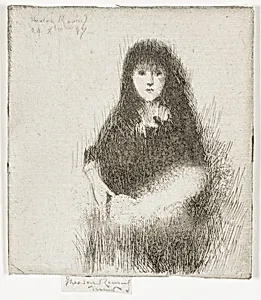 Portrait of a Little Spanish Girl