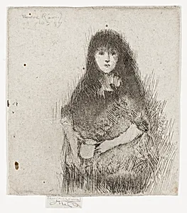 Portrait of a Little Spanish Girl