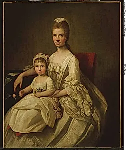 Portrait of a Mother and Child