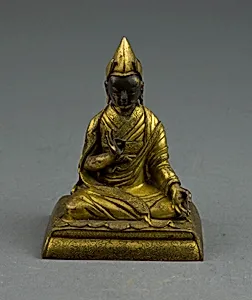 Portrait of a Seated Mongolian Lama