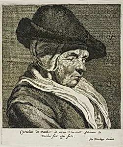 Portrait of an Old Woman, Visscher's Mother